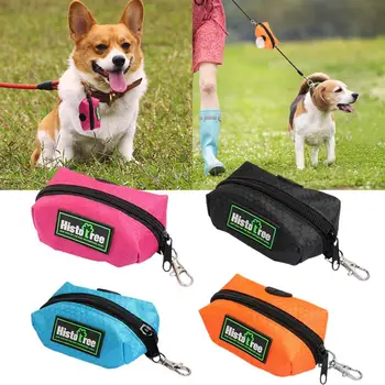 1 комплект Pet Ecop Bag Водонепроницаемая застежка-молния большой емкости Компактный размер Устойчивый к выцветанию Легко носить Полиэфирное волокно Pet Dog PoF
