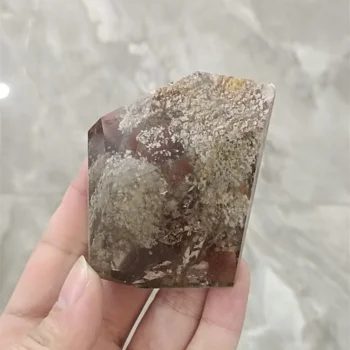 1 шт. Натуральные кристаллы Гладкие Драгоценные камни случайного типа Минеральный образец DIY Декор Подарки Коллекция