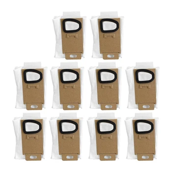 10 шт. Для Xiaomi Roborock H7 H6 Пылесос Нетканый материал Мешок для пыли Запасные части