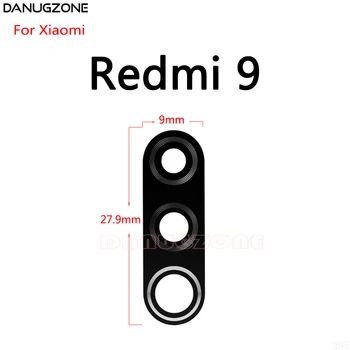 10 шт./лот для Xiaomi Redmi 9 9A 9C Задняя Камера Стеклянный Объектив Зеркало