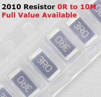 100 шт./лот SMD Chip 2010 Резистор 1 М / 1,1 М / 1,2 М / 1,3 М / 1,5 М / Ом 5% Сопротивление 1/1,1 / 1,2 / 1,3 / 1,5 / М Резисторы 1М1 1М2 1М3 1М5