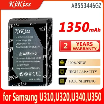 1350 мАч KiKiss Аккумулятор AB553446GZ для Samsung/для Verizon SCH-U310 U320 U340 U350 U360 SCH-U365 SCH-U410 SCH-U430 SCH-U620