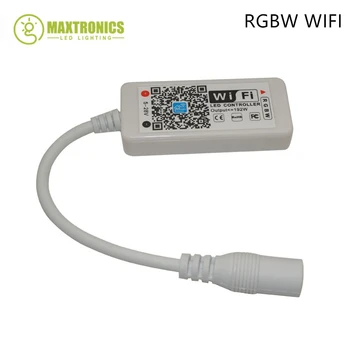 16 миллионов цветов Wifi RGB / RGBW светодиодный контроллер управление смартфоном музыка и таймер режим magic home mini wifi led rgb контроллер