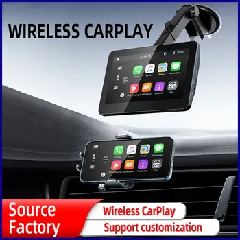 2 Din Carplay Авторадио Bluetooth Hands Free 7-дюймовый MP5-плеер с сенсорным экраном для Apple Android USB TF ISO Аудиосистема Головное устройство
