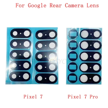 2 шт./комплект Стекло объектива задней камеры для Google Pixel 7 Pro 6A 7A Стекло объектива камеры Запасные части