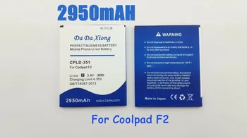 2950 мАч Аккумулятор CPLD-351 для Coolpad F2 8675 ПРИМЕЧАНИЕ 5951 8750 5891Q 7320 Телефон