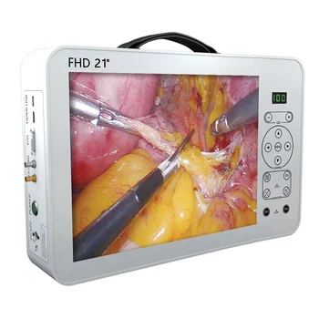 4 в 1 портативный эндоскопический аппарат Full HD Хирургическая 21-дюймовая медицинская эндоскопическая камера со светодиодным источником света лапароскопическая