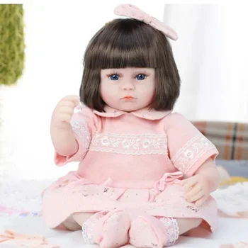 42CM Reborn Baby Doll Спящий Сопровождающий Кукла Реалистичный Мягкий Малыш Reborn Куклы для девочек Подарок на день рождения Подарки Детские игрушки