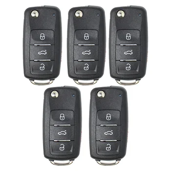 5 шт./лот KEYDIY NB08-3 + 1 Универсальный 4-кнопочный автомобильный ключ с дистанционным управлением для KD900 / -X2 MINI / -MAX для стиля