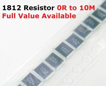50 шт./лот SMD чип-резистор 1812 36K / 39K / 43K / 47K / 51K / Ом 5% Сопротивление 36/39/43/47/51/K Резисторы Бесплатная доставка