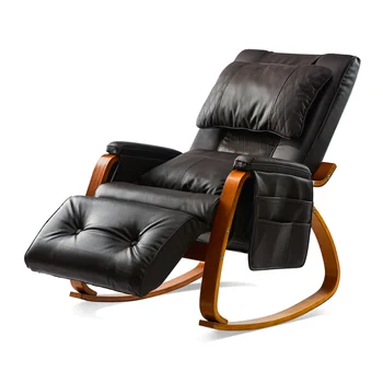6 Режимы массажа PU Удобное кресло-качалка Relax Нагрузка более 150 кг коричневый[US-W]