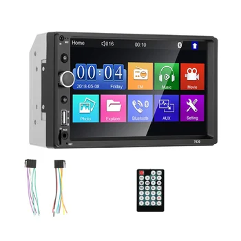 7-дюймовый автомобильный сенсорный экран беспроводной автомобильный портативный радиоприемник CarPlay Bluetooth MP5 7520