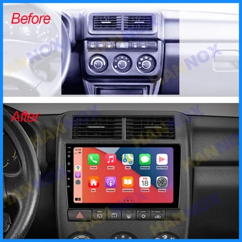 9-дюймовый сенсорный экран Android Carplay Автомагнитола для LADA Niva Legend Bronto Auto Мультимедийный плеер GPS Навигация FM RDS AM DVD
