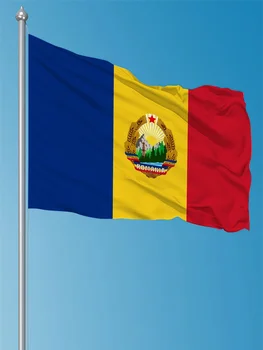 90x150см Флаг Социалистической Республики Румыния