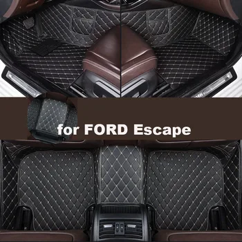 Autohome Автомобильные коврики для FORD Escape 2002-2020 года Модернизированная версия Foot Coche Аксессуары Ковры по индивидуальному заказу