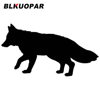 BLKUOPAR Fox Animal Forest Дикая природа Силуэт Авто Наклейки Солнцезащитный крем Наклейки Забавная окклюзия Защита от царапин Графические аксессуары