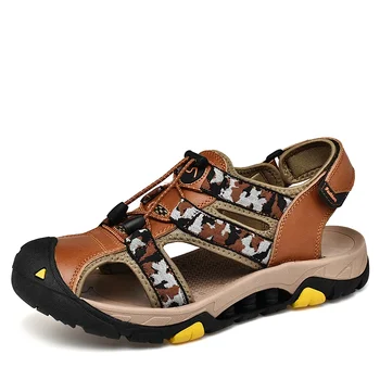 Brand 2023 новая мужская обувь камуфляж на открытом воздухе спортивная повседневная обувь пляжная обувь сандалии сандалии Camuflaje zapatos de playa