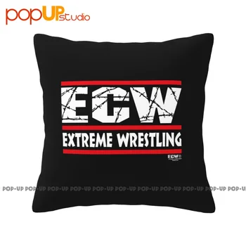 Custom Ecw Hardcore Wrestling Наволочка Throw Pillow Cover Винтажная мягкая кожа Безопасная для кожи