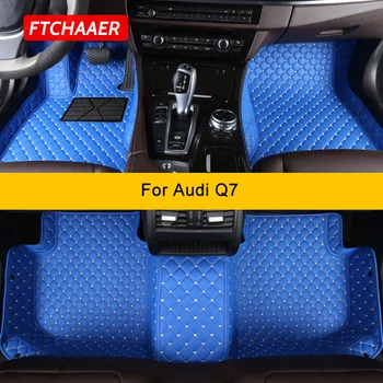 FTCHAAER Изготовленные на заказ автомобильные коврики для Audi Q7 Автоковры Аксессуар для ног Coche