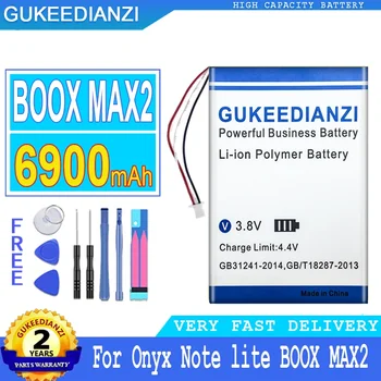 GUKEEDIANZI Аккумулятор для Onyx Boost 2588158 Max 2 Max2 Note Lite Цифровая батарея большой мощности, 6900 мАч
