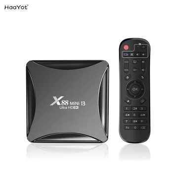 HAAYOT Android 13 Smart TV Box RK3528 Dual Wifi 8K 4 ГБ 32 ГБ 64 ГБ Телевизионная приставка Android 13.0 Медиаплеер 2023