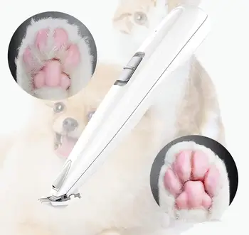 Joeoy Машинки для стрижки собак со светодиодной подсветкой, USB Перезаряжаемая беспроводная машинка для стрижки домашних животных с низким уровнем шума