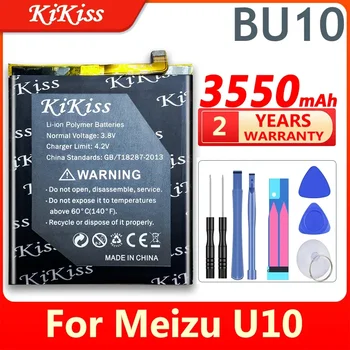 KiKiss 3550 мАч BU10 Аккумулятор для Meizu U10 U680H Аккумуляторы для мобильных телефонов Bateria + Инструменты