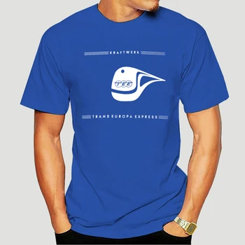 Kraftwerk-Camiseta Trans Europa Express, camisa rara, negra, 015044, 3359X