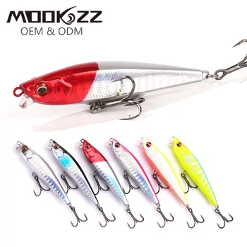 MOOKZZ 67MM 8.5G Top Hard Fishing Luring Minnow Высококачественные приманки Wobblers Good Action Профессиональные рыболовные снасти искусственные