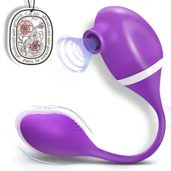 Rose Секс-игрушка Персональный сосательный вибратор для женщин,Взрослые секс-игрушки Всасывающие вибраторы для точки G Клиторальный сосок Анальный вибрационный Су