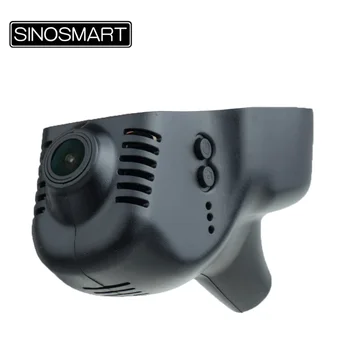 SINOSMART Novatek 1080P Специальная автомобильная Wi-Fi видеорегистратор камера для Skoda A5 Octavia 2012 Yeti и т. Д. Управление через приложение SONY IMX307