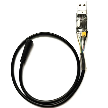 USB Программируемый кабель для 8Fun / Bafang BBS01 BBS02 BBS03 BBSHD Mid Drive / Center Electric Bike Motor Программируемый кабель