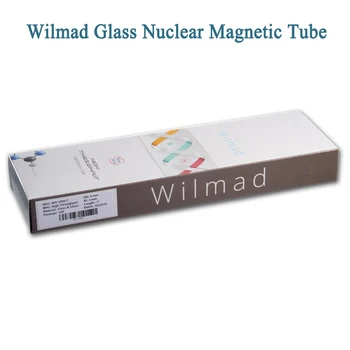 Wilmad 10 шт. 20 шт. 50 шт. 100 шт. Лабораторная стеклянная трубка для ЯМР 5 мм Ядерный магнитный растворитель и ЯМР Углеродно-водородный спектр Экономичный колпачок