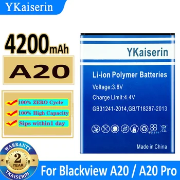 YKaiserin Battery A 20 4200mAh для Blackview A20/A20 Pro A20Pro New Bateria + трек-код