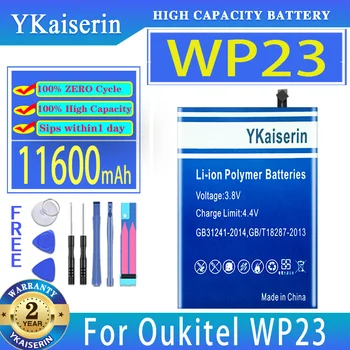 YKaiserin Battery WP23 (S111) 11600mAh для Oukitel WP23 Bateria