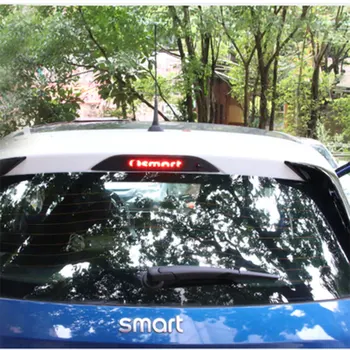  Автомобильный карбоновый стайлинг Высокопозиционный стоп-сигнал Декоративная наклейка для нового Mercedes Smart 453 ForFour Автомобильные аксессуары Экстерьер