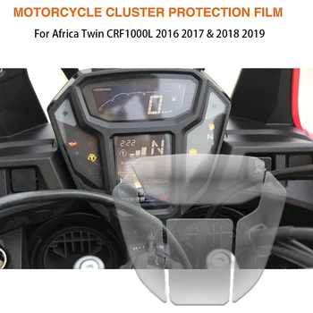 Аксессуары для мотоциклов Защитная пленка для приборов Защитная пленка для экрана приборной панели для Африки Twin CRF1000L CRF 1000L 2015-2019