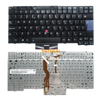 Английская клавиатура ноутбука для Lenovo ThinkPad T400S T410S T410S T410 T410I T510 W510 T420 T420S W520 W520 W510 X220T X220S X220i Макет США