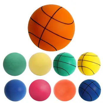Бесшумная тренировка Баскетбол Пенопласт высокой плотности Крытые спортивные мячи Мягкие надувные мячи Детская спортивная спортивная игрушка для взрослых