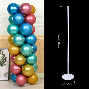 Воздушные шары Подставка Опорная колонна для воздушных шаров Конфетти Шары Держатель Свадьба День Рождения Украшение Детский Душ Воздушные Шары