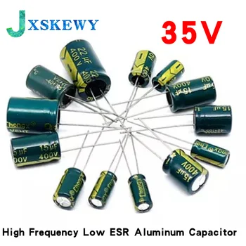 Высокочастотный алюминиевый электролитический конденсатор с низким ESR 35 В 47