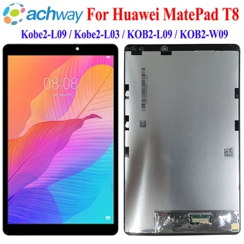 Дисплей 8.0'' для ЖК-дисплея Huawei MatePad T8 Сенсорный экран Дигитайзер в сборе Запасные части для дисплея Huawei MatePad T8