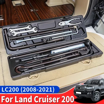 Для 2008-2021 Toyota Land Cruiser 200 Багажник Багажник Аварийный ящик для инструментов LC200 Fj200 Интерьер Модернизированные аксессуары Модификация