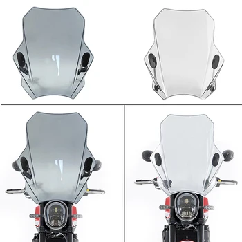 Для Benelli LEONCINO 250 LEONCINO 500 800 2016-2022 Лобовое стекло мотоцикла Стеклянная крышка экрана Дефлектор экрана Аксессуары для мотоциклов