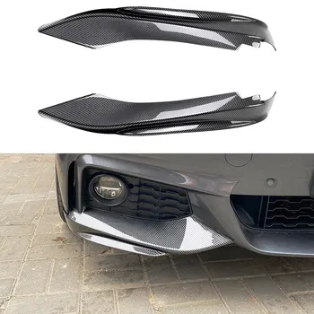 Для BMW-4 серии F32 F33 F36 M-Tech 2014-2020 Передний бампер Губа Угол Диффузор Разветвитель Спойлер Протектор Углеродное волокно