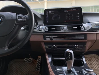 Для BMW 5 серии F10 F11 2010 - 2017 CIC NBT Android Автомагнитола 2Din Стереоприемник Авторадио Мультимедийный плеер GPS Навигационный блок