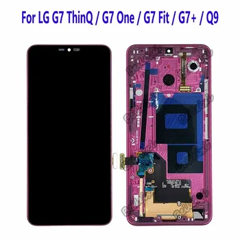 Для LG G7 ThinQ / Q9 Q925 G710 G710TM G710N ЖК-дисплей Дигитайзер в сборе для G7 One / G7 Fit / G7 + G710EM G710PM