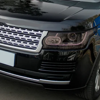 Для Range Rover L405 2013-2021 Тонировка автомобильных фар Черная защитная пленка Защита Прозрачная виниловая наклейка из ТПУ Аксессуар