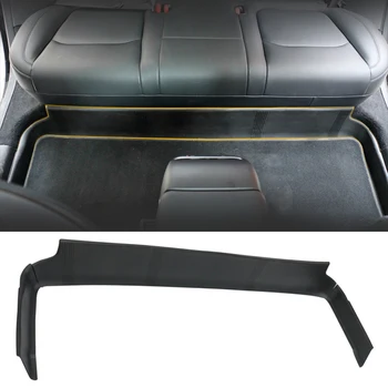 Для Tesla Model Y 2021 2022 Автомобильная удлинительная накладка на заднее сиденье Anti Kick Interior Pad Удлиненная полная объемная накладка TPE Защитный чехол