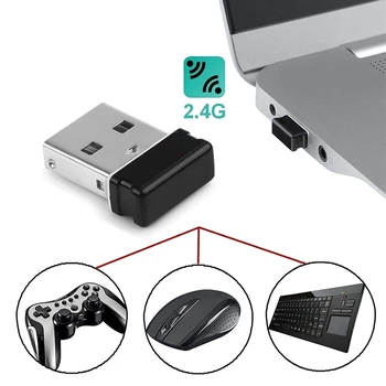 для USB Unifying Приемник 2,4 ГГц Беспроводной USB-штекер для беспроводной мыши и клавиатуры Дропшиппинг